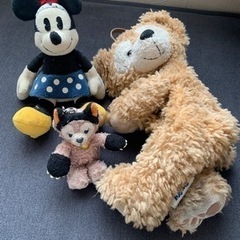 【商談中】ダッフィーぬいぐるみセットの画像