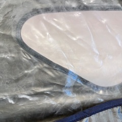 自転車チャイルドシート　レインカバー　ノロッカ　オリーブの画像