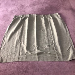 美品　ニトリ　遮熱・遮像レースカーテン（コーラルイエローグリーン100×108）の画像