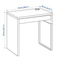 デスク（IKEA / MICKE ミッケ）の画像
