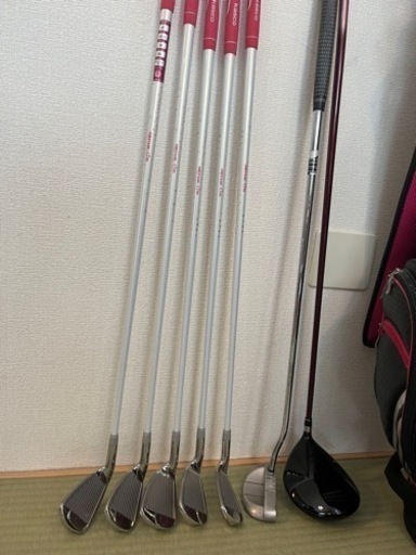中古品　レディース8本ハーフセット　使用頻度少なめ