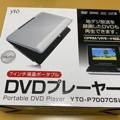 DVD プレイヤーです。