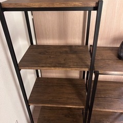 棚　4段　3段　セットの画像