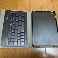 【中古】iPad mini 5 mini 4 ワイヤレスキーボード＋ケースの画像