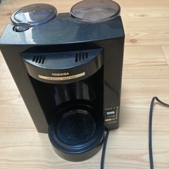 TOSHIBA  コーヒーメーカー　電動ミル　の画像