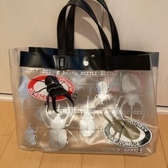 プールバッグ　クワガタ柄