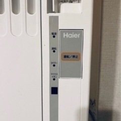 【引取先決まりました】ハイアール　ウィンドウエアコン　2019年製の画像