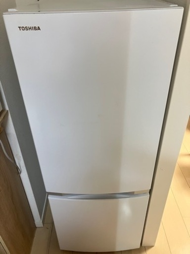 【引取決定】東芝 冷蔵庫 GR-R15BS  白 153L 2020年 一人暮らし用