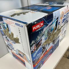 🍀【新品】【ジャンク】7インチモニター＆DVDプレーヤー【FSN-8000】 FUSION カーシアターセット 4スピーカー3Dサウンドシステム レミックスの画像