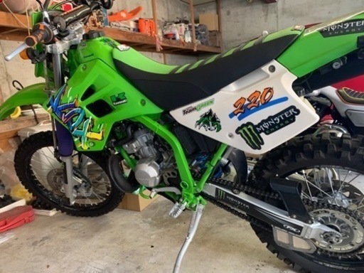 カワサキkDX220SR美車　値下げします！