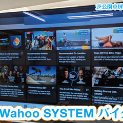 注目のサイクリングアプリ「Wahoo SYSTEM」+ 最新スマートバイク をレンタルしてバーチャルサイクリング！の画像