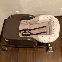 [お取引者様決定しました］アップリカ　ハイローチェア　手動スウィング