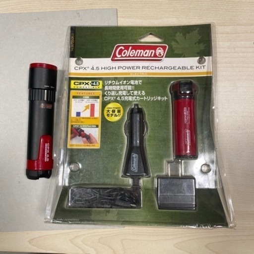 Coleman LEDランプ　\u0026 リチャージキットセット