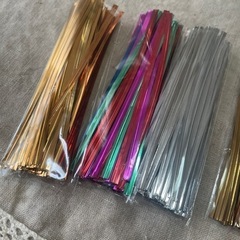 ラッピング用　カラータイの画像