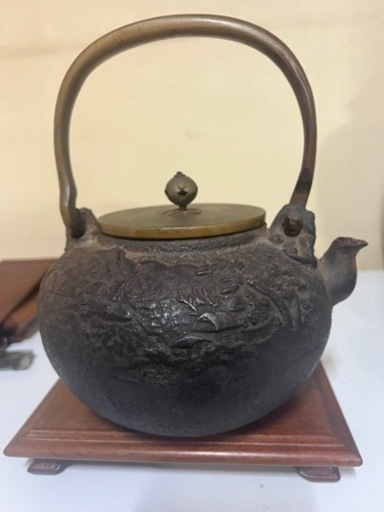 亀文堂　鉄瓶骨董