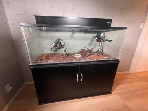 120センチ　水槽　台付　引き取り希望
