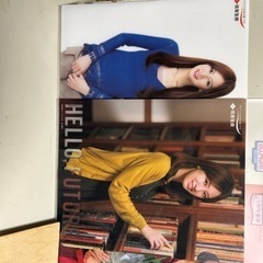 北川景子　浅田真央　松嶋菜々子　クリアファイル　中古