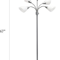 フロアライト　新品未使用の画像