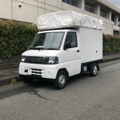検長🤩 R6. 7月♪ミニキャブトラック🚚　 『 配送業やトランポに！🏍 即戦力！💨 』 キッチンカー？キャンピングカー？の画像