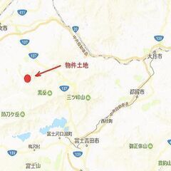 山梨 平坦地1758㎡(533坪) 260万円   キャンプ用、別荘に。 − 神奈川県