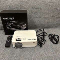 【美品】ホームプロジェクター Wi-Fi機能付き