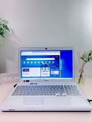 Windowsノート本体 SONY VAIO PCG-71712N i5 SSD VAIO C 中古パソコン SONY PCG-71712N 白 Microsoft Office 2019