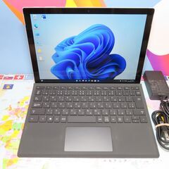 JC04258 マイクロソフト Surface Pro6 1796 Window11 極美品 office