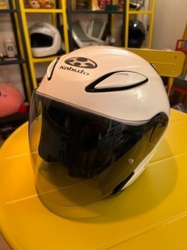 OGK Kabuto AVAND-II パールホワイト　ジェットヘルメット