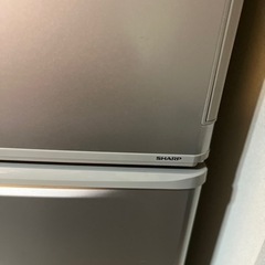 【取引終了】SHARP 冷蔵庫　どっちもドアの画像