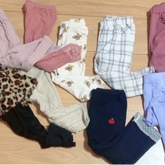 90cm 秋冬 服、ズボン  女の子                       決まりましたの画像