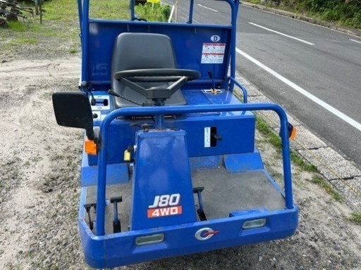 筑水 運搬車　J80　4WD ダンプ 下町小町　キャニコム　セル付　
