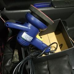 電動ポリッシャ 新品バフ付き