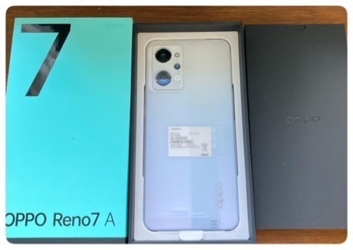 ?大人気?　?最終値下げ?　　　　OPPO Reno7 A 未使用品新品　　　　　　⭐️ドリームブルー⭐️