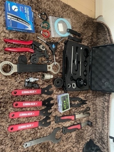 ロードバイク等　メンテナンス工具セット