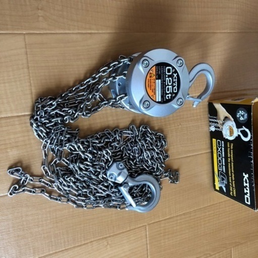 (お取引予定です)K I T O キトーチェーンブロック　CX形　 250kg