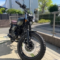 マットモーターサイクルズ　ヒルツ250マットグリーン　自賠責令和9年4月まで　 ETC・USB付きの画像