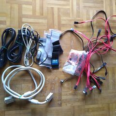 パソコンケーブル類　差し上げます