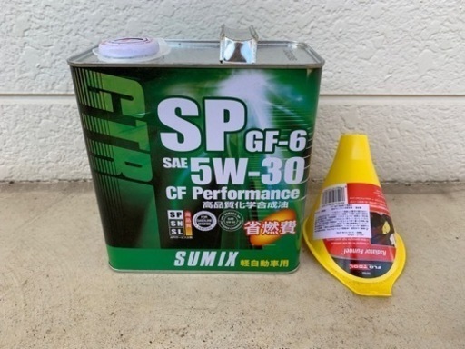 新品未使用　オイル