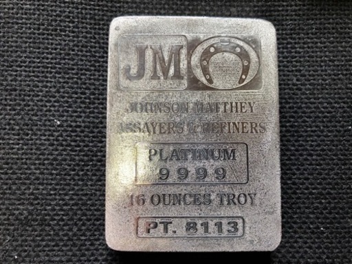 プラチナインゴット16オンス（装飾品）