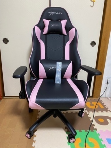 e win ゲーミングチェア　前傾姿勢