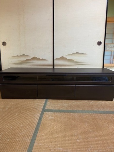テレビ台ブラウン
