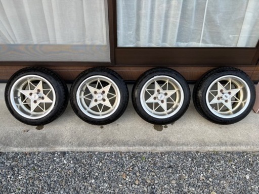 スターシャーク風13 インチ7j pcd100 (k) 石巻のタイヤ