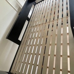 ロフトベッド　ブラックの画像