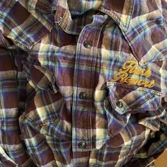 長袖ボタンシャツの画像