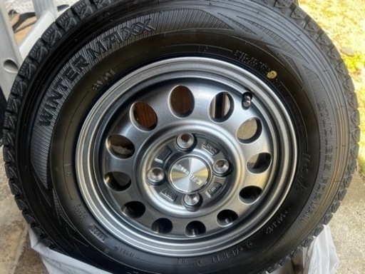 ウインターマックスSV01 (スタッドレスタイヤ)145R12  ホイールセット