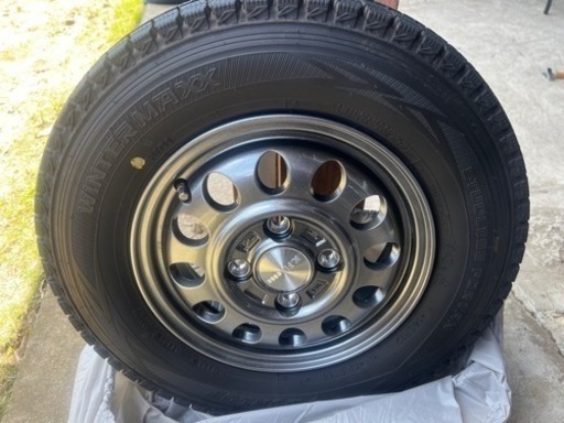 ウインターマックスSV01 (スタッドレスタイヤ)145R12  ホイールセット