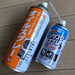 潤滑スプレー(オイルタイプ・シリコンタイプ)