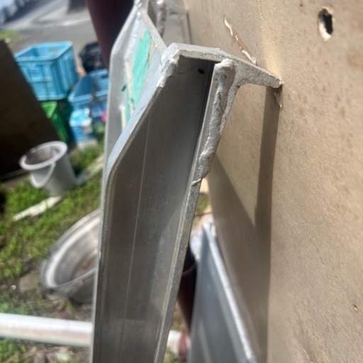 アルミブリッジ　1.2m アルミラダー　アルミスロープ　引き取り限定