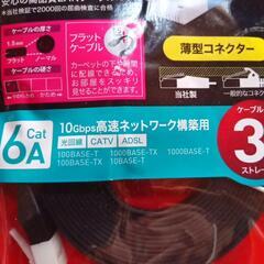 LANケーブル 未開封 3メートルの画像