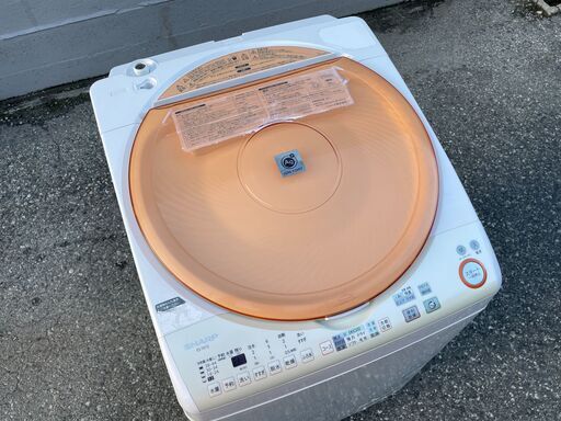 ★ 動作〇 ★ 洗濯機 SHARP ES-TX72-D 7kg 幅600x奥行650x高さ1025 2013年製 シャープ